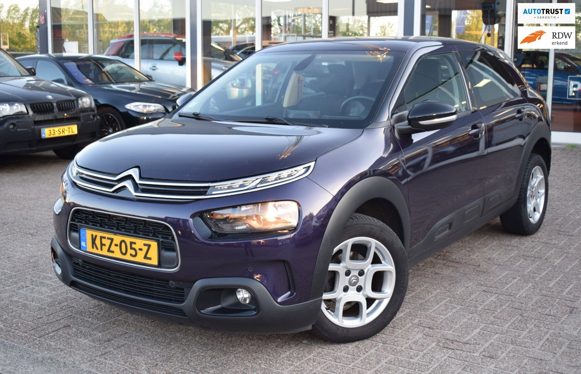 Citroen C4 CACTUS 1.2 PureTech Feel | LED VISION | NAVIGATIE, Stof, Gebruikt, Bedrijf, C4 Cactus