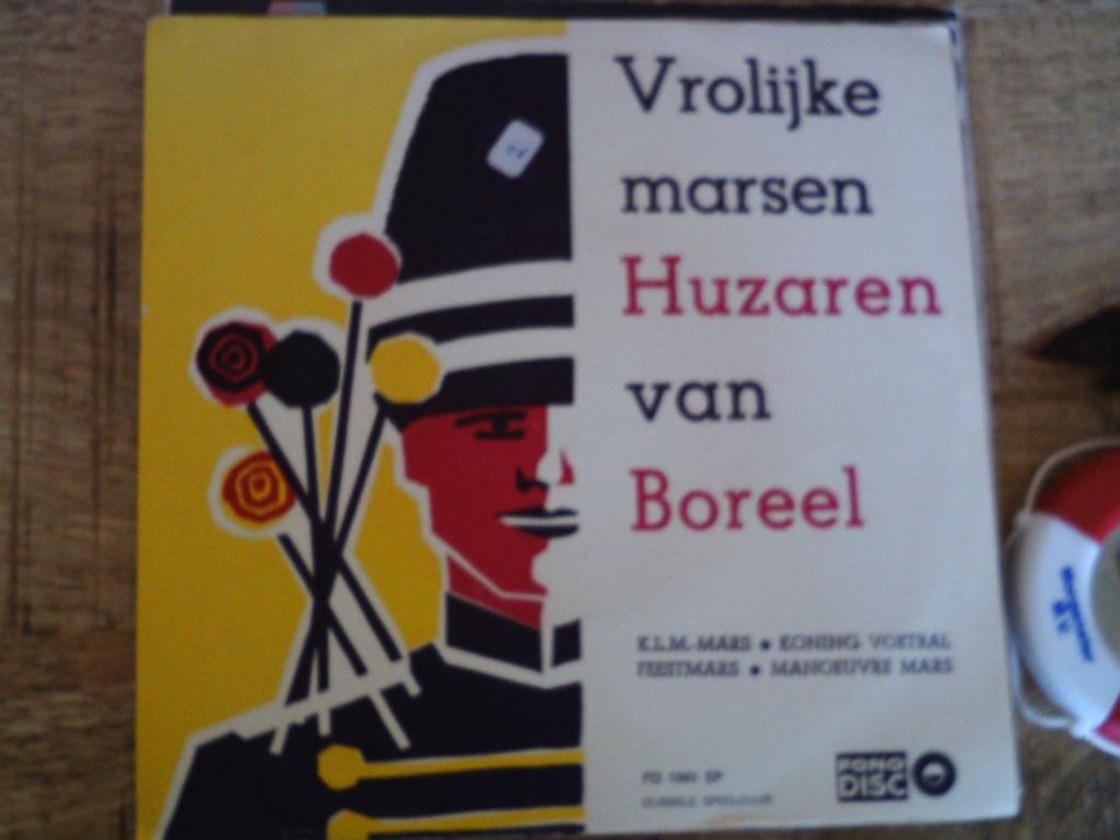 Vrolijke Marsen - Huzaren van Boreel (Vinyl EP) 18mei, Overige genres, 7 inch, Inclusief obi, Ophalen of Verzenden