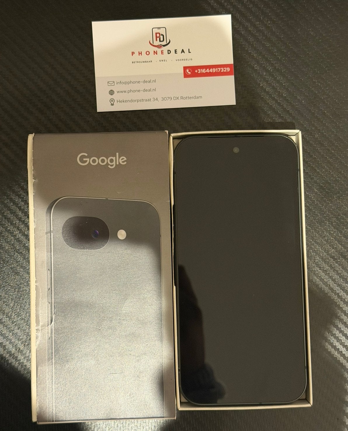 Foto 3 van Google pixel 10A 128 gb zwart Factuur + Garantie
