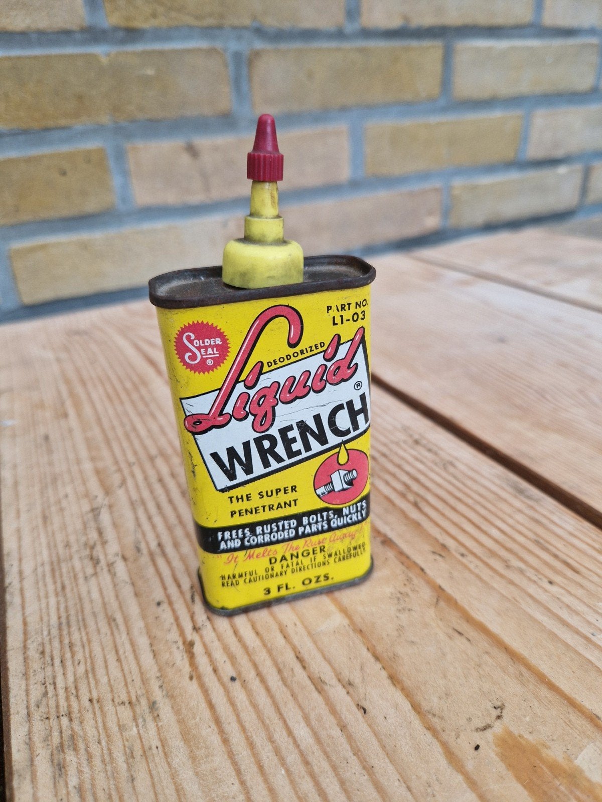 Liguid Wrench blik, Ophalen, Gebruikt, Overige