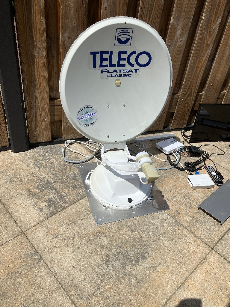 Schotelantenne, Denson1010 en Cratec TV, Ophalen, Gebruikt