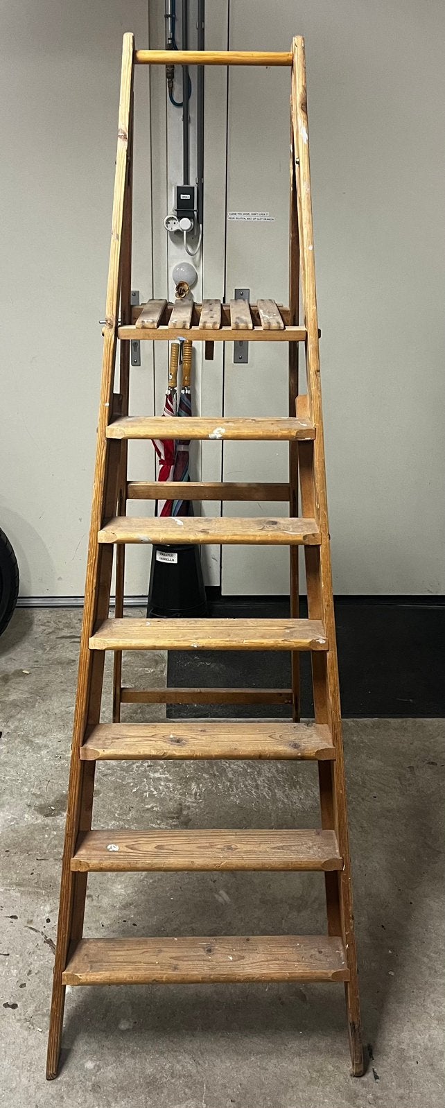 Schilders trap 1,80mtr hoog, Doe-het-zelf en Verbouw, Ladders en Trappen, Ophalen, Gebruikt, Trap, Opvouwbaar of Inschuifbaar