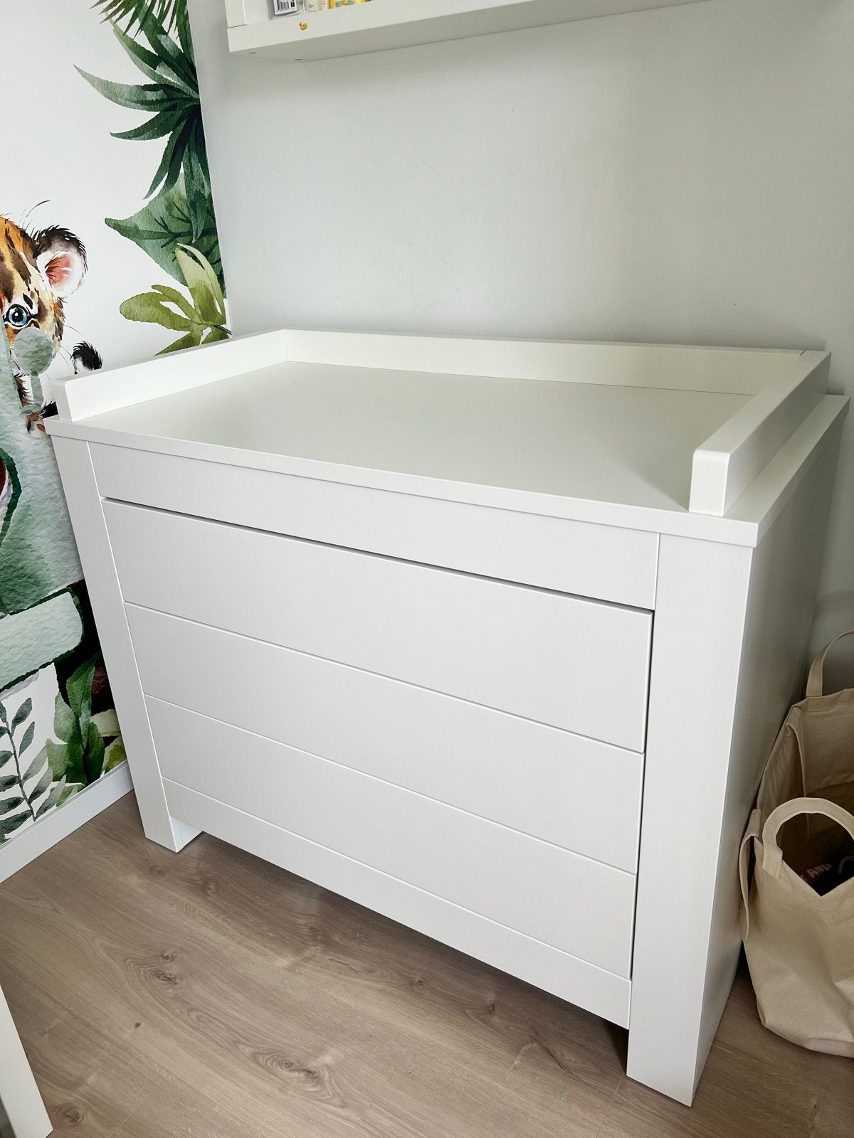 Kidsmill commode Alaska 2 - Wit met 3 lades, Kinderen en Baby's, Kinderkamer | Commodes en Kasten, Ophalen, Gebruikt, 50 tot 70 cm