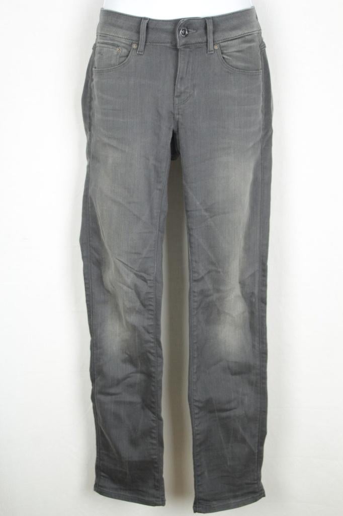 Stoere grijze spijkerbroek W27 L32 merk G-Star Raw, ., Ophalen of Verzenden, Zo goed als nieuw, Grijs