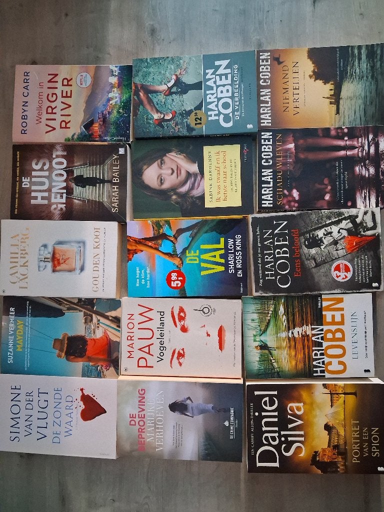 Grote partij boeken in meerdere talen, Ophalen of Verzenden, Gelezen