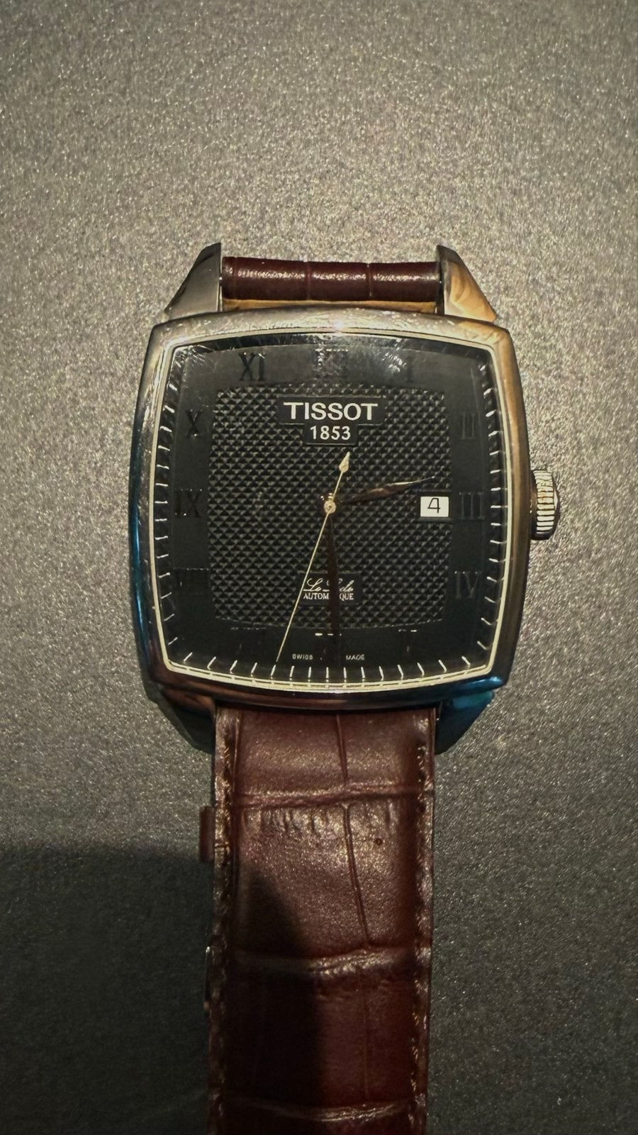 Tissot Le Locle Automatisch Horloge - Zo goed als nieuw, Sieraden, Tassen en Uiterlijk, Horloges | Heren, Leer, Staal, Polshorloge