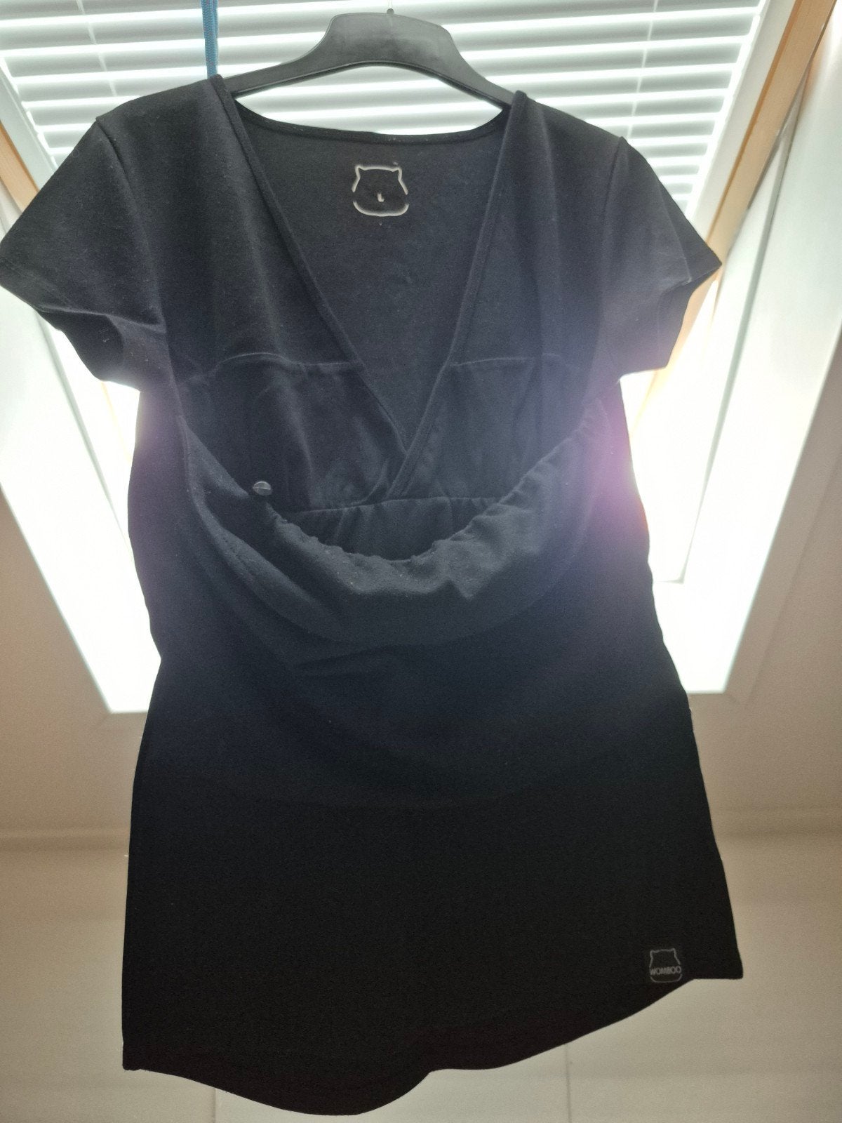 Womboo buidel- en voedingsshirt zwart maat L, Ophalen, Rug, Overige merken