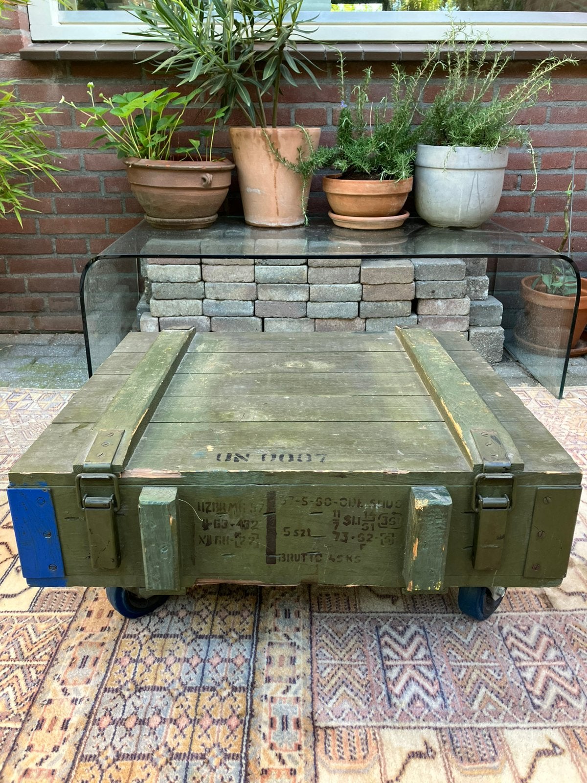 Originele munitiekist, Ophalen, 50 tot 100 cm, Zo goed als nieuw, 5 – 50