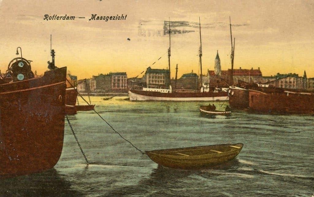 Rotterdam Ansichtkaart zonder postzegel gelopen, Verzenden, Zuid-Holland