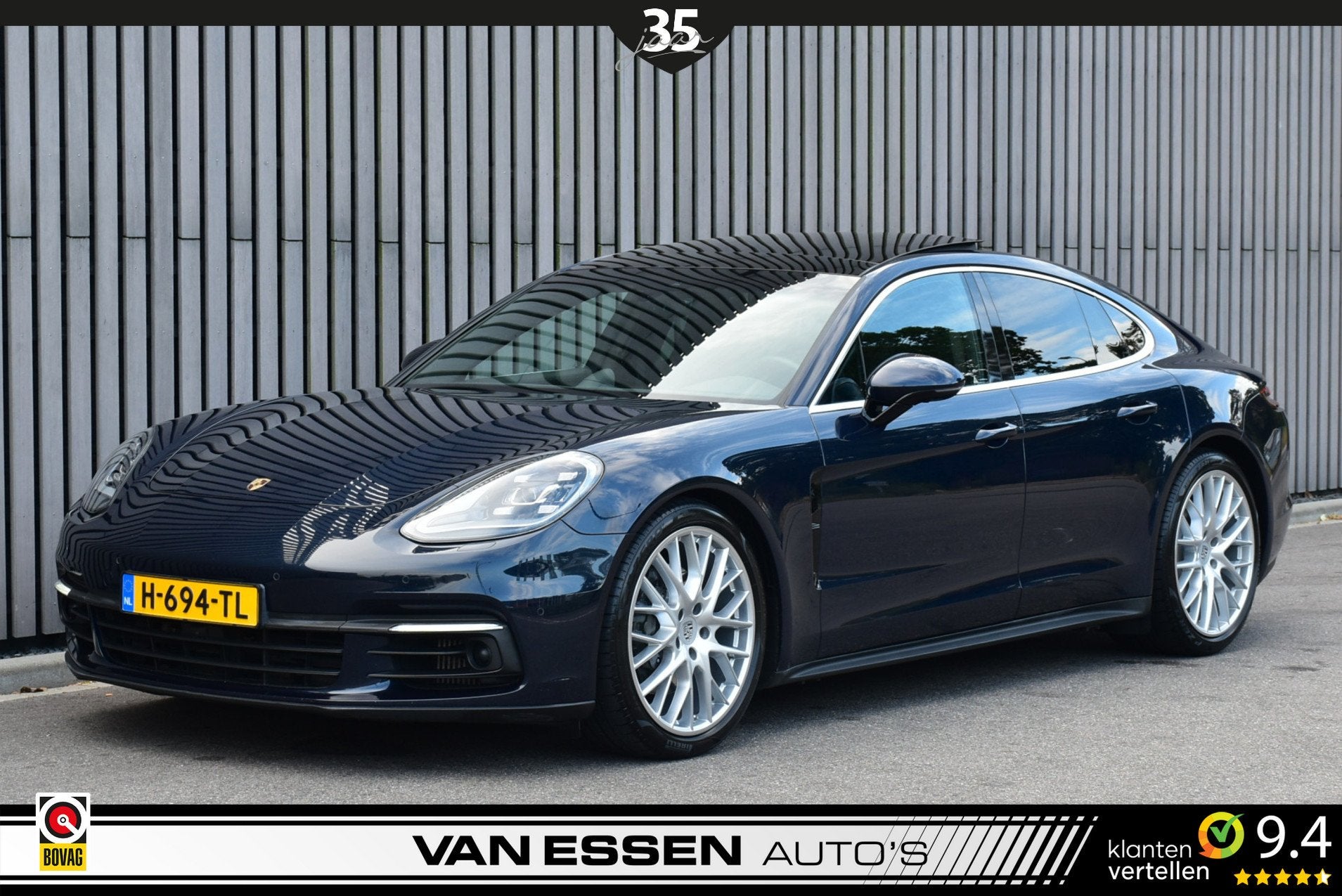 Porsche Panamera 2.9 4S Pano Luchtvering Sport-Chrono Stoel/, Automaat, Gebruikt, Euro 6, 120 €/maand