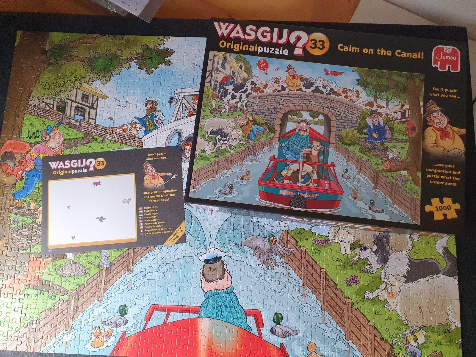 Wasgij Original, Ophalen of Verzenden, 500 t/m 1500 stukjes, Zo goed als nieuw