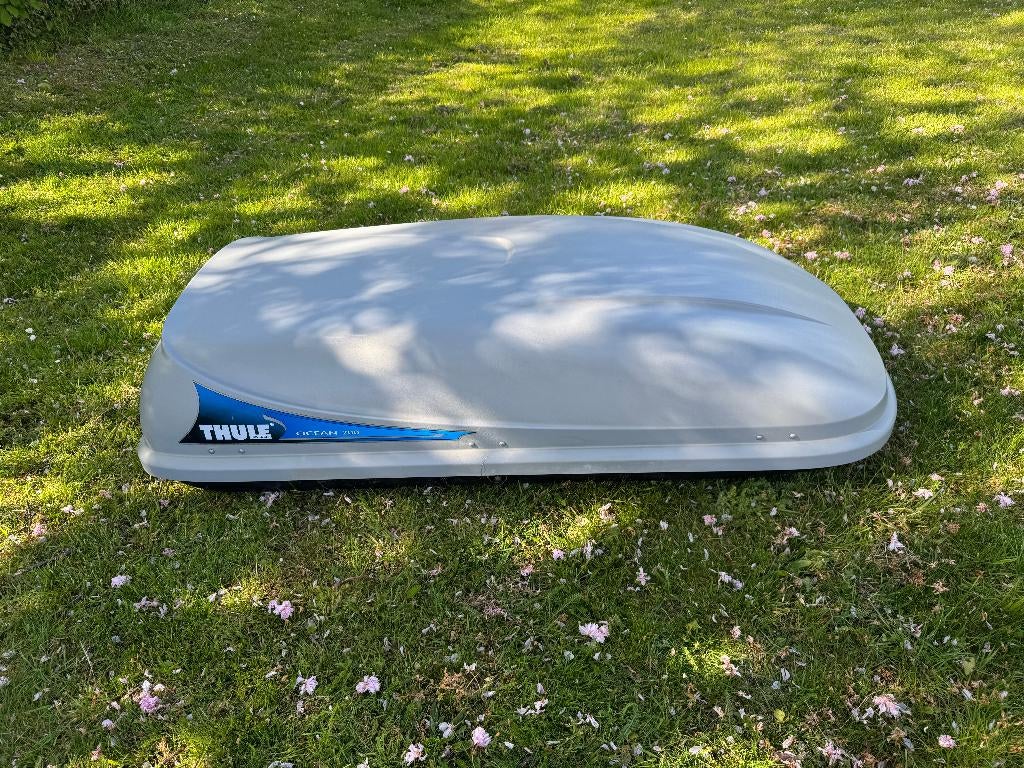 THULE Ocean 200 dakkoffer / skibox, Auto diversen, Dakkoffers, Ophalen, Zo goed als nieuw