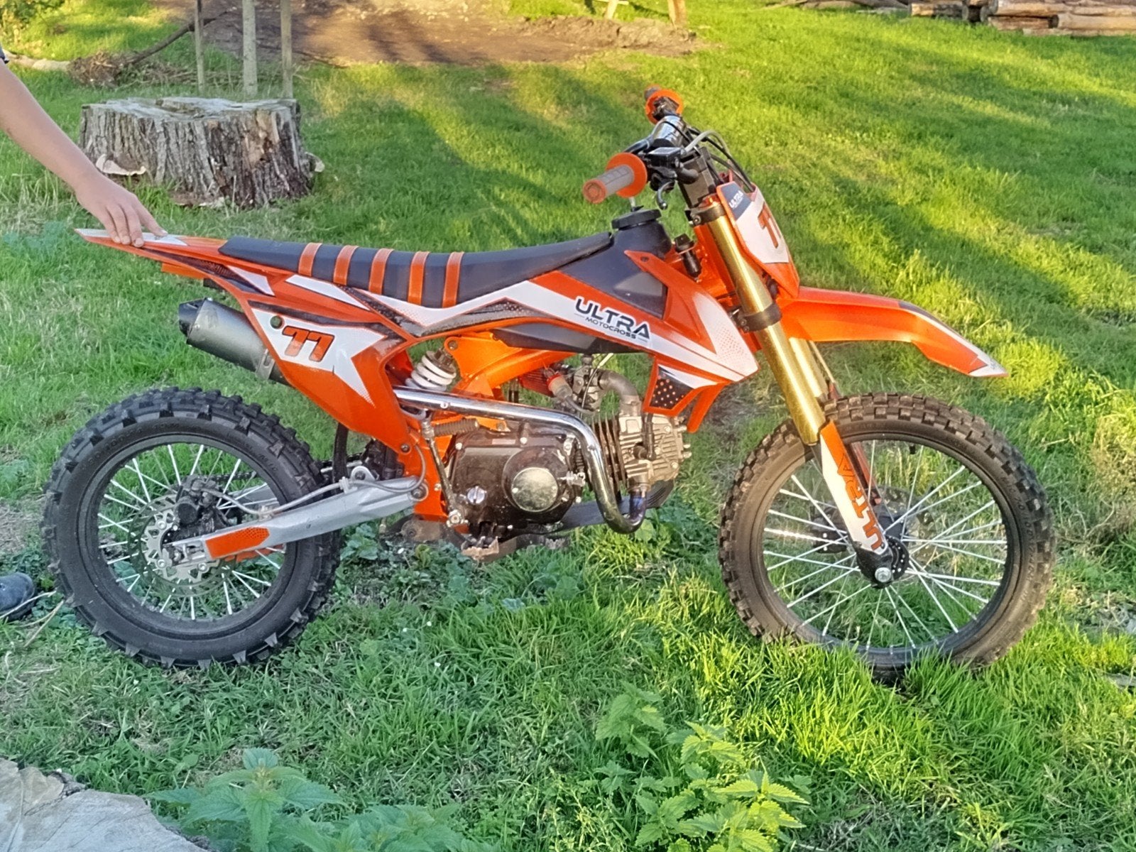 ultra motorcross 125cc, Ophalen, 4 versnellingen, 125 cc, Overige merken