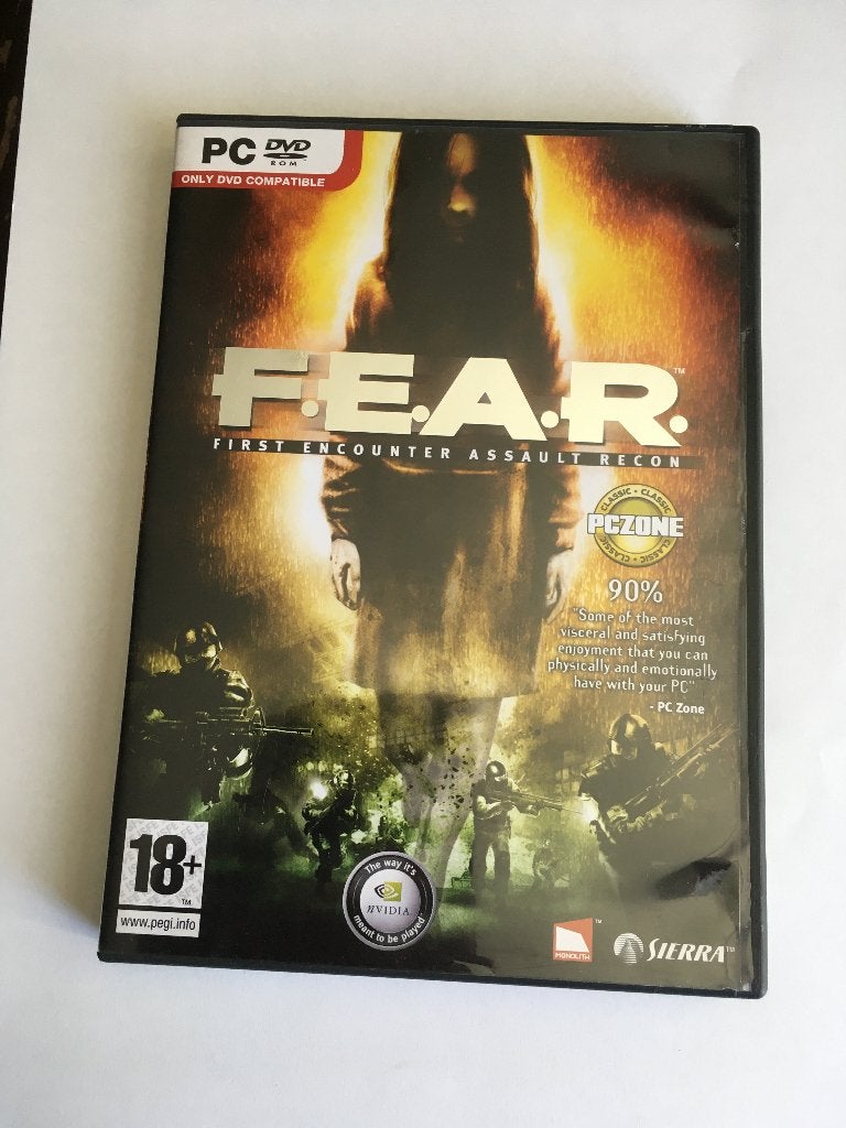 fear f.e.a.r. pc game sierra, Avontuur en Actie, 1 speler, Ophalen of Verzenden, Zo goed als nieuw