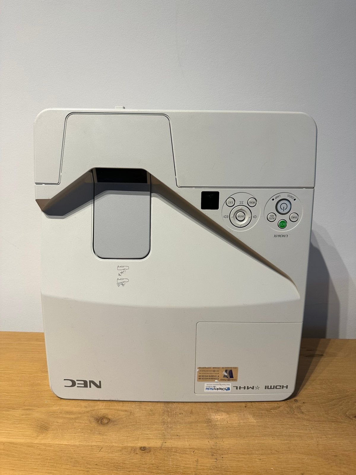 Schitterende NEC beamer 3600 lumen, Ophalen of Verzenden, Zo goed als nieuw, LCD, NEC