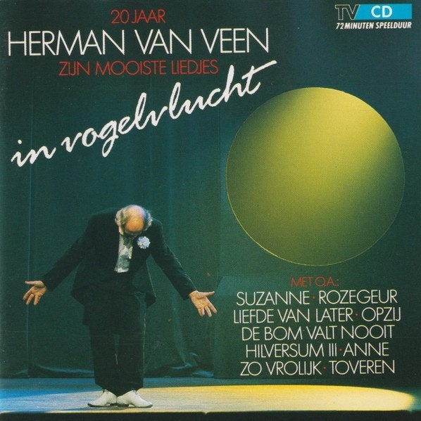 Herman van Veen - In Vogelvlucht 20 Jaar (CD), Gebruikt, Ophalen of Verzenden, Levenslied of Smartlap, Inclusief doosje