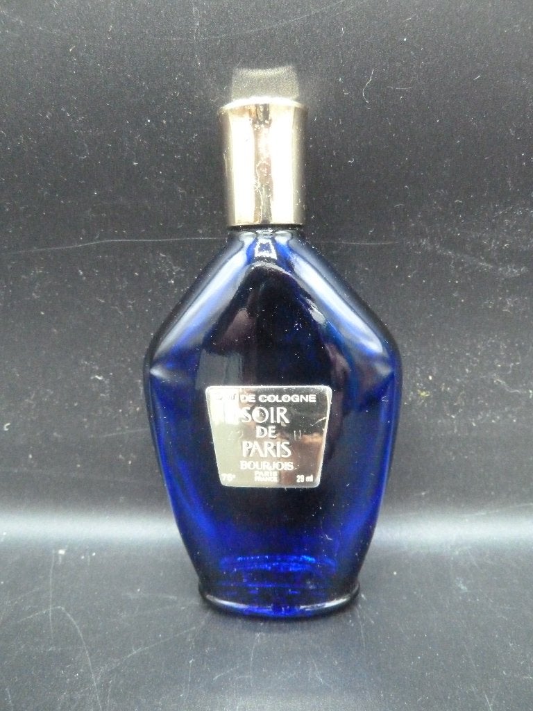 Vintage eau de cologne flesje Soir de Paris Bourjois, Ophalen of Verzenden, Gebruikt, Parfumfles