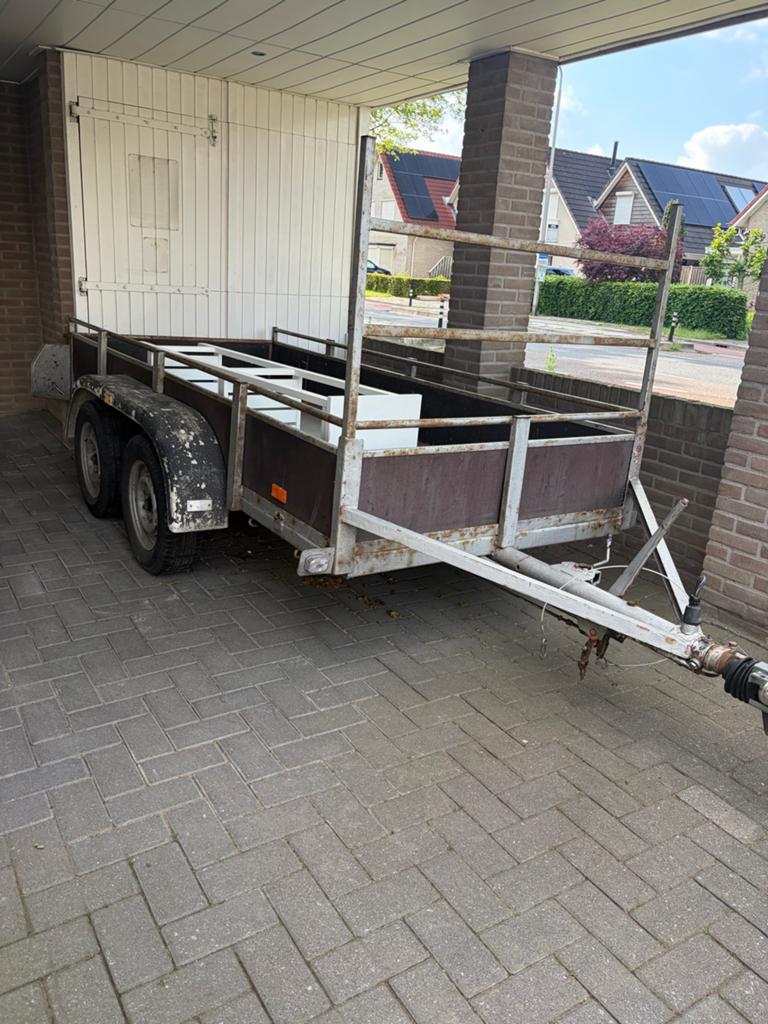aanhangwagen hapert met kenteken, Auto diversen, Aanhangers en Bagagewagens, Ophalen, Gebruikt