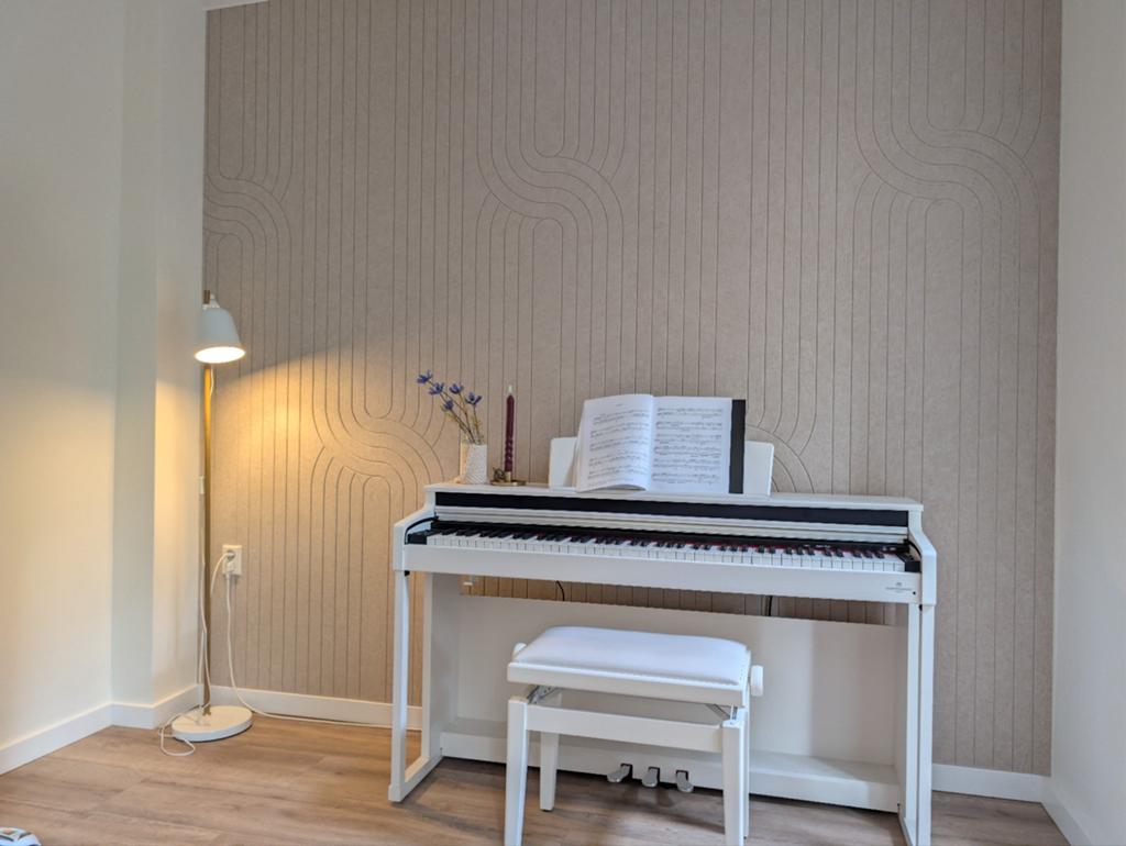 Amadeus digitale piano Oostendorp D510 - Zo goed als nieuw, Muziek en Instrumenten, Piano's, Wit, Digitaal, Ophalen of Verzenden