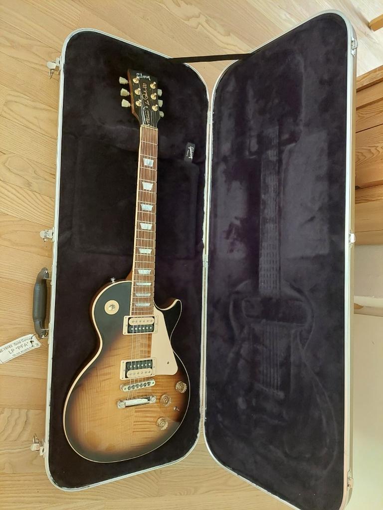 t.k. Gibson L.P.  Classic 100 jubileum, Ophalen, Zo goed als nieuw, Elektrisch, 6-snarig