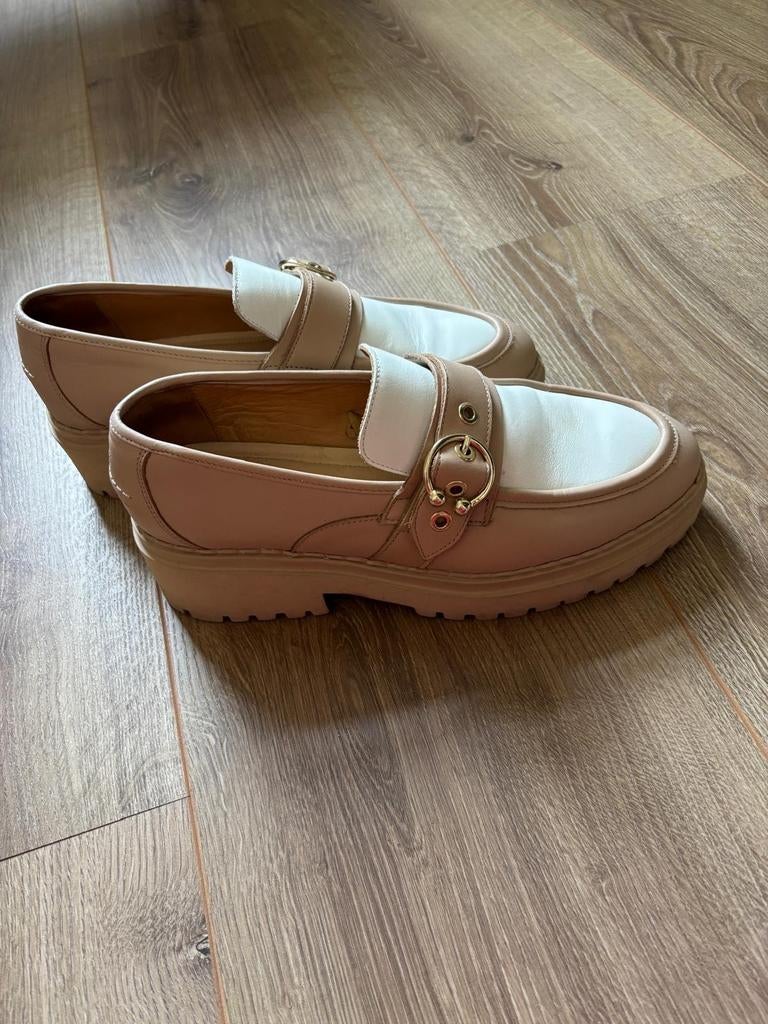 Loafers Nubikk, Kleding | Dames, Schoenen, Nubikk, Ophalen of Verzenden, Zo goed als nieuw, Wit