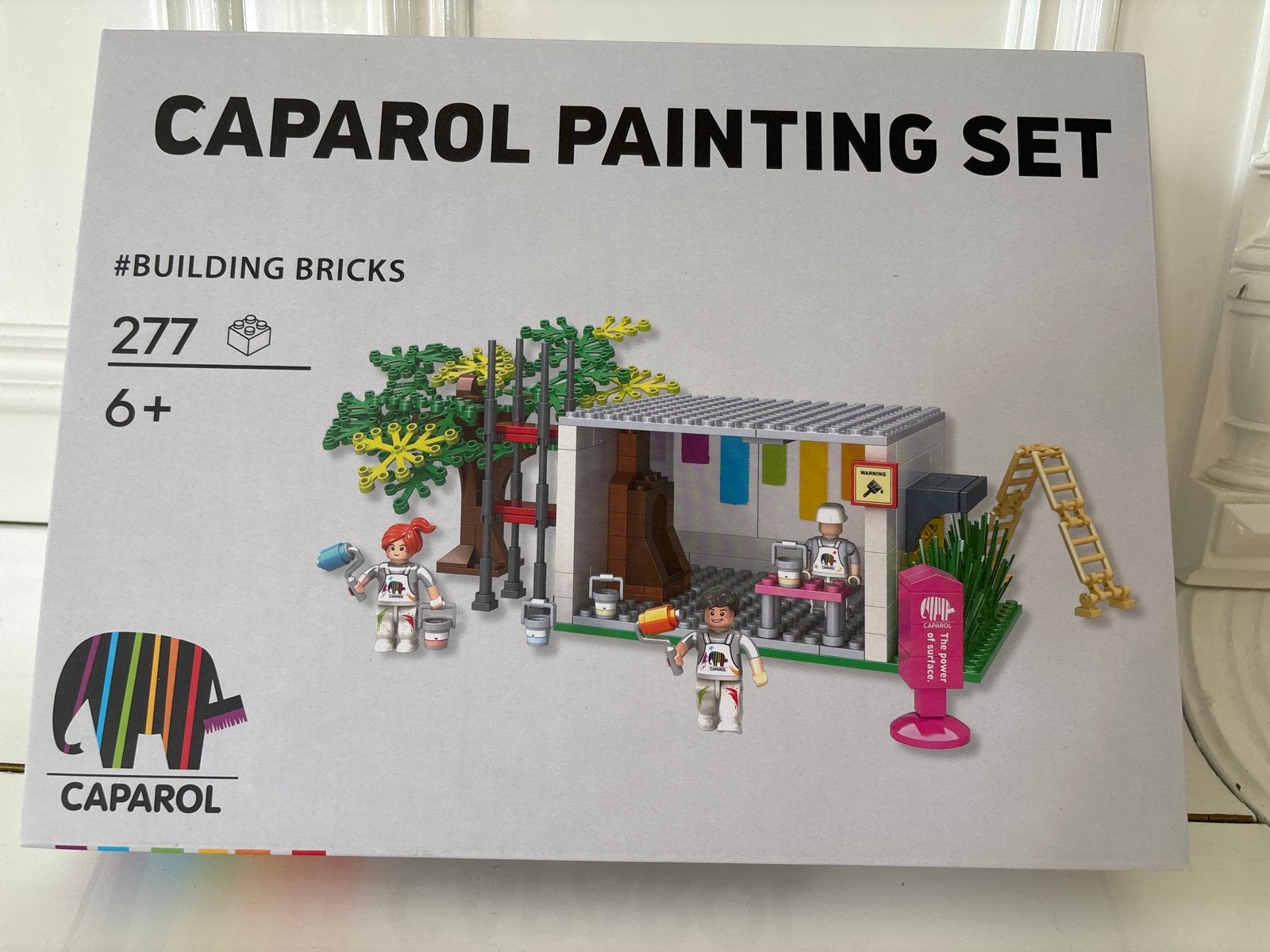 Caparol Schilderset Bouwstenen - 277 Stukjes, 6+, Ophalen of Verzenden, Nieuw, Overige merken