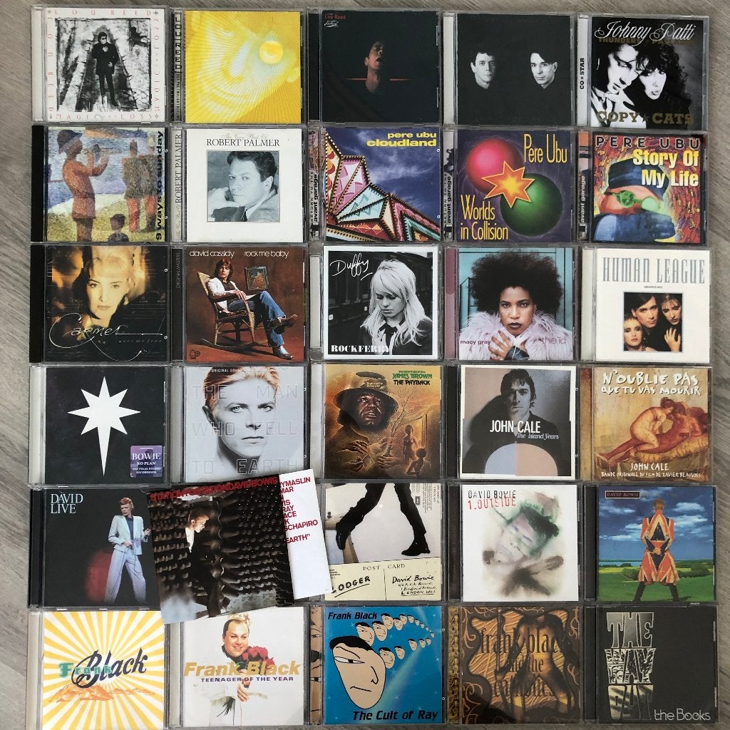 bowie johnny thunders lou reed pere ubu john cale james brow, Ophalen of Verzenden, Zo goed als nieuw, Poprock