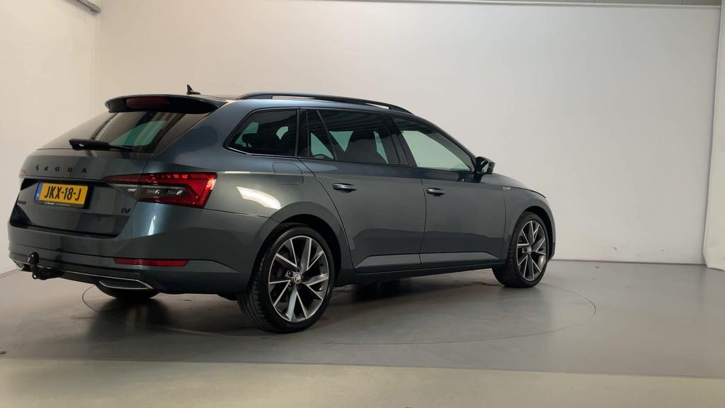 Skoda Superb Combi 1.4 TSI iV Sportline Business Panoramadak, Auto's, Gebruikt, Met garantie (alle), Alcantara, Verwarming stoelen achter