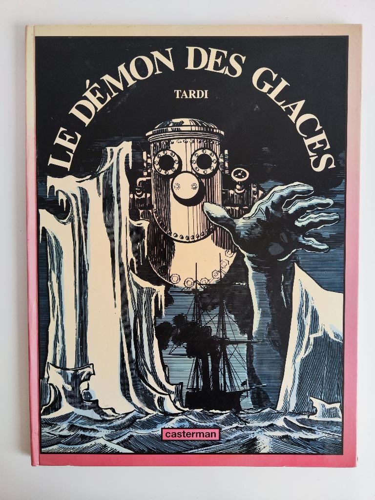 Tardi - Le démon des glaces, Boeken, Gelezen, Jacques Tardi, Eén stripboek, Ophalen of Verzenden