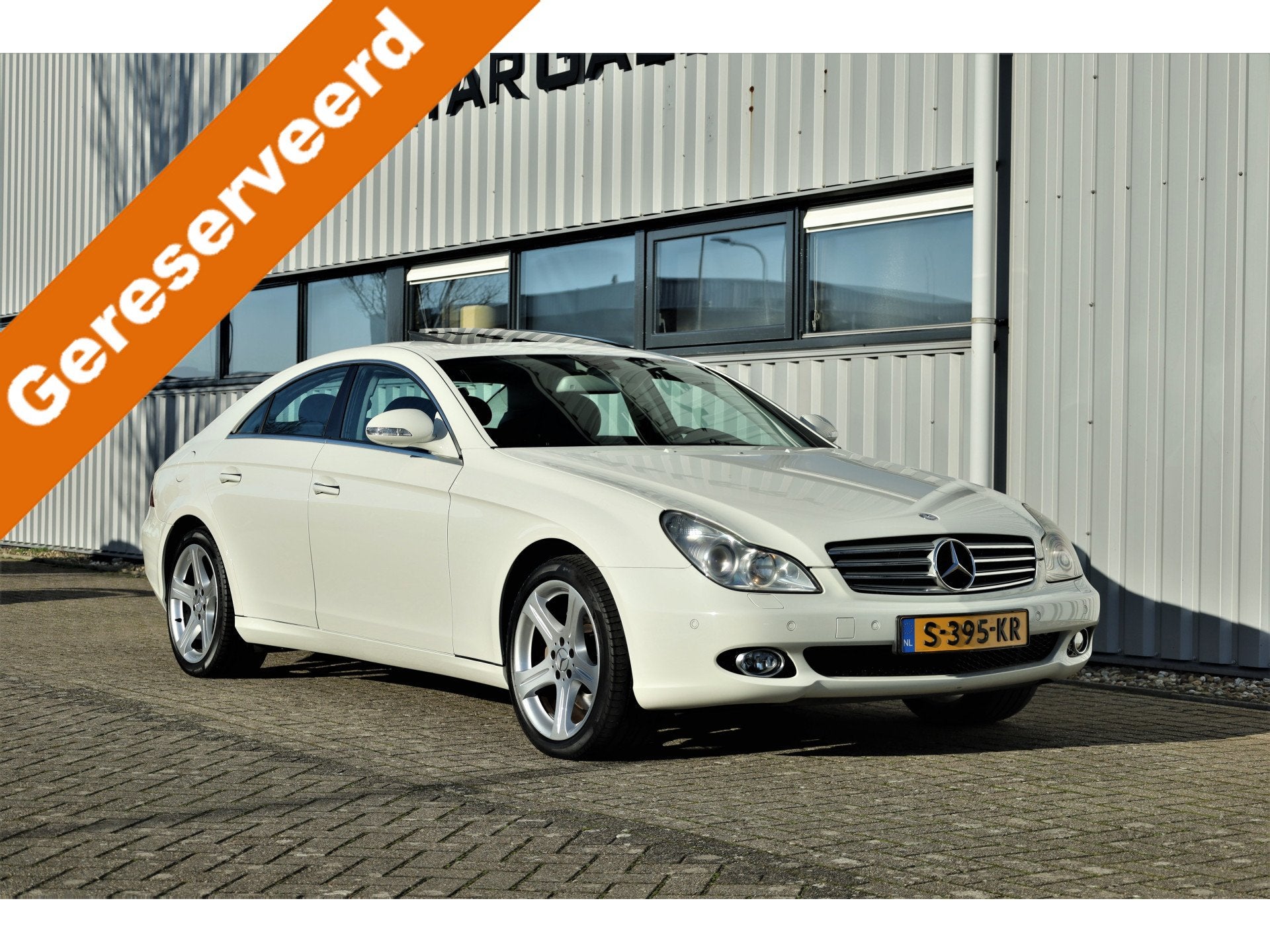 Mercedes-Benz CLS-Klasse CLS 500 Youngtimer 61378km, Automaat, Gebruikt, Wit, Leder