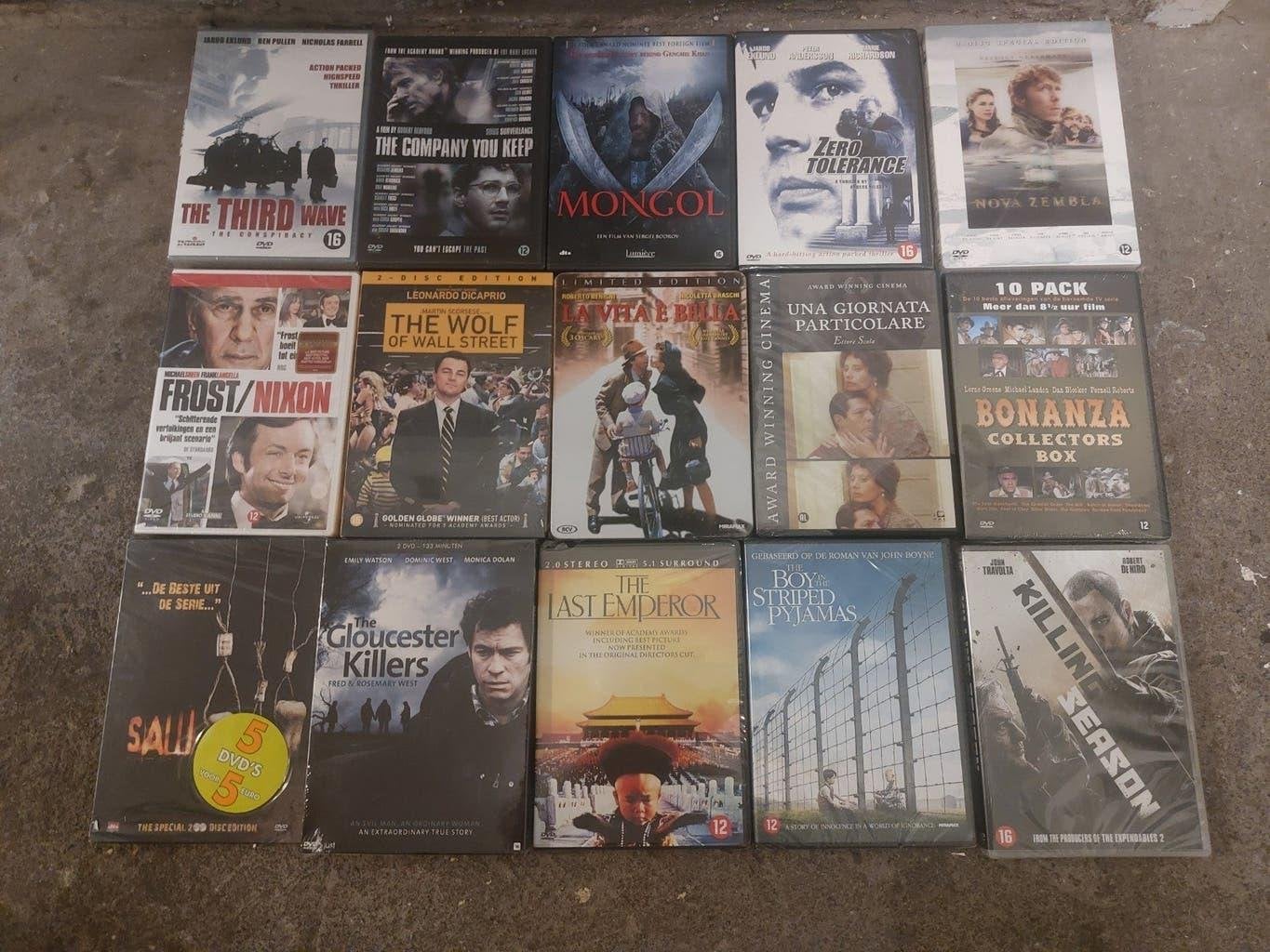 15 films DVD mix, Vanaf 12 jaar, Ophalen of Verzenden, Zo goed als nieuw, Overige genres