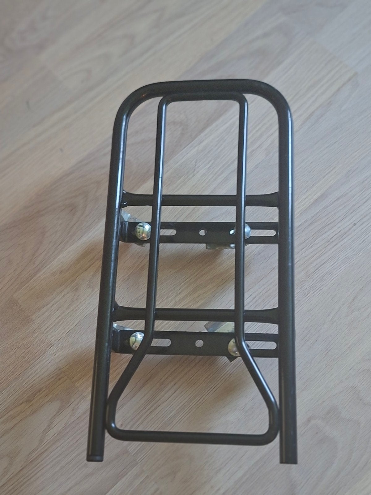 Stevige zwarte fietsdrager voor bagage, Ophalen, Gebruikt