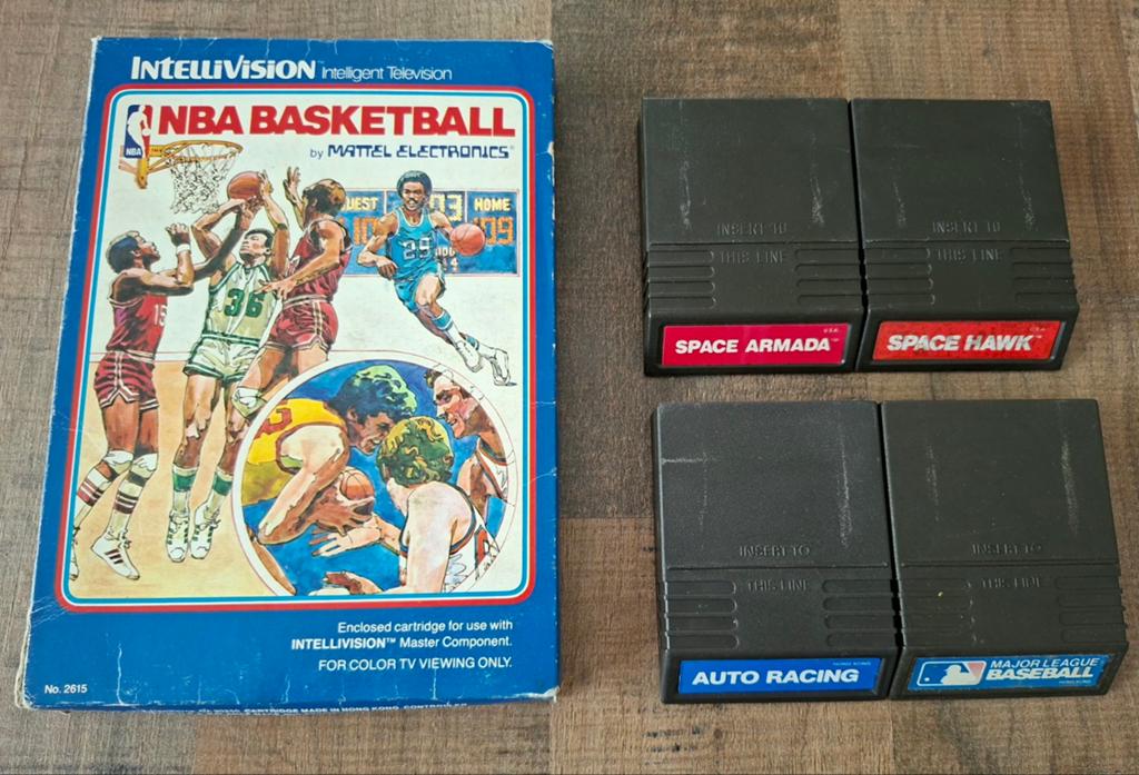 5 Mattel Intellivision games, Spelcomputers en Games, Spelcomputers | Overige, Gebruikt, Ophalen of Verzenden