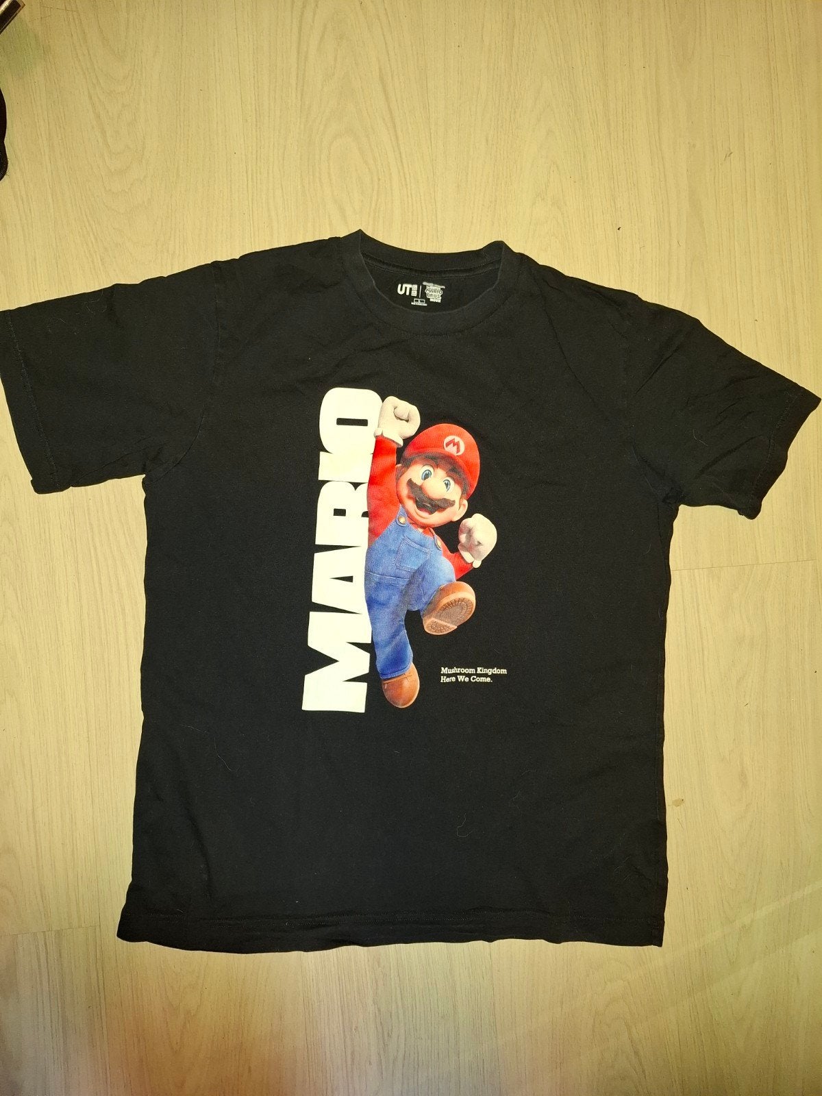 3 Super Mario Bros T-shirts - Maat L Zwart, Ophalen of Verzenden, Zwart