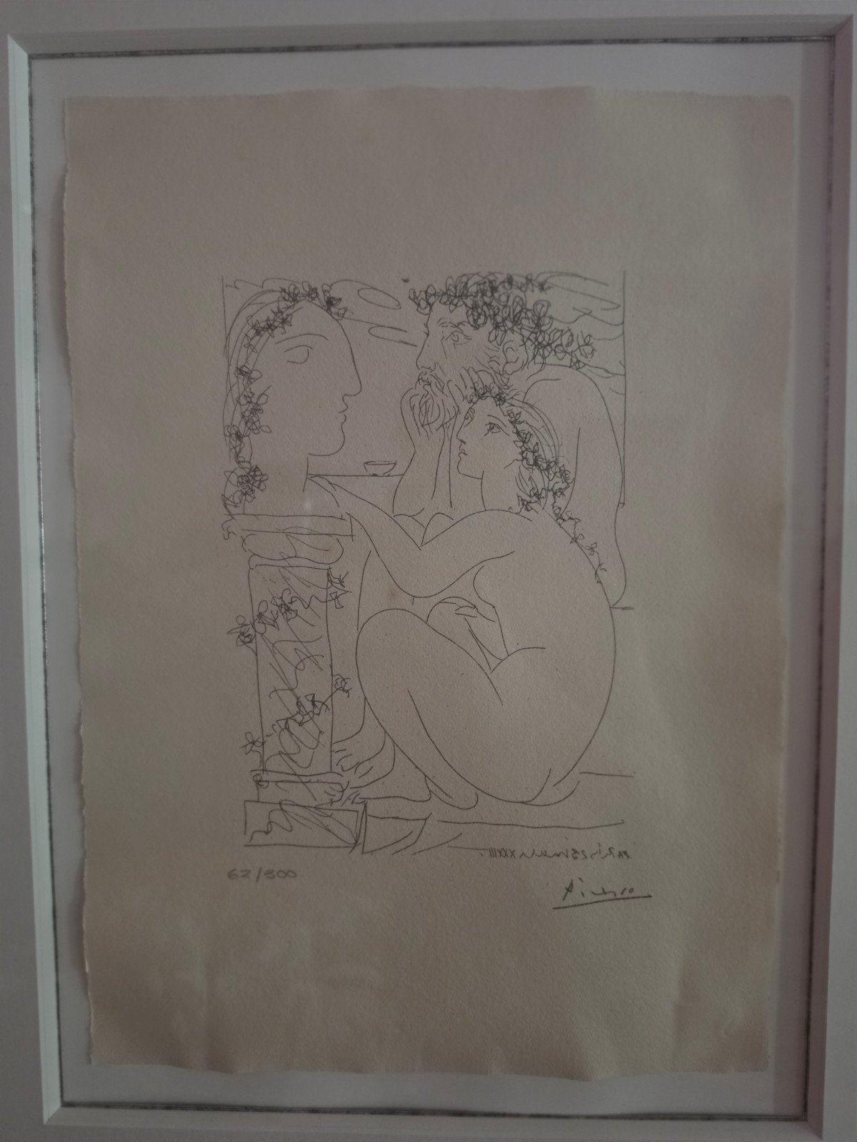 Gesigneerde Picasso  - genummerd 62/300, Ophalen of Verzenden