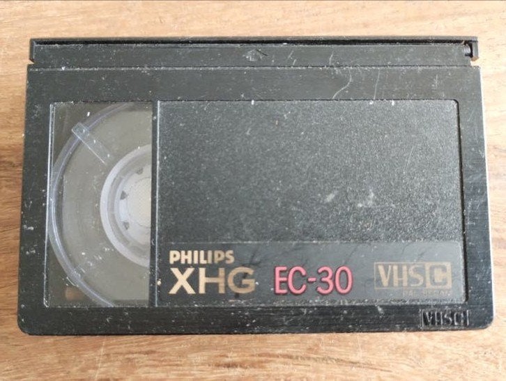 Philips XHG EC-30 VHS-C Videoband, Alle leeftijden, Ophalen of Verzenden, Gebruikt