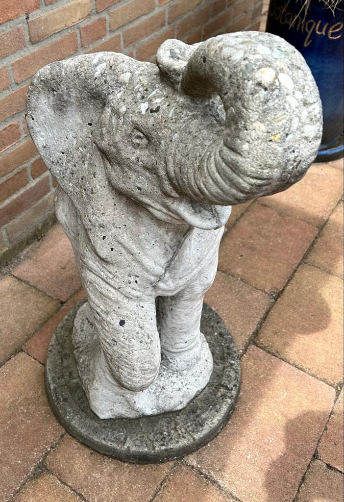 Betonnen olifant, Tuin en Terras, Tuinbeelden, Ophalen