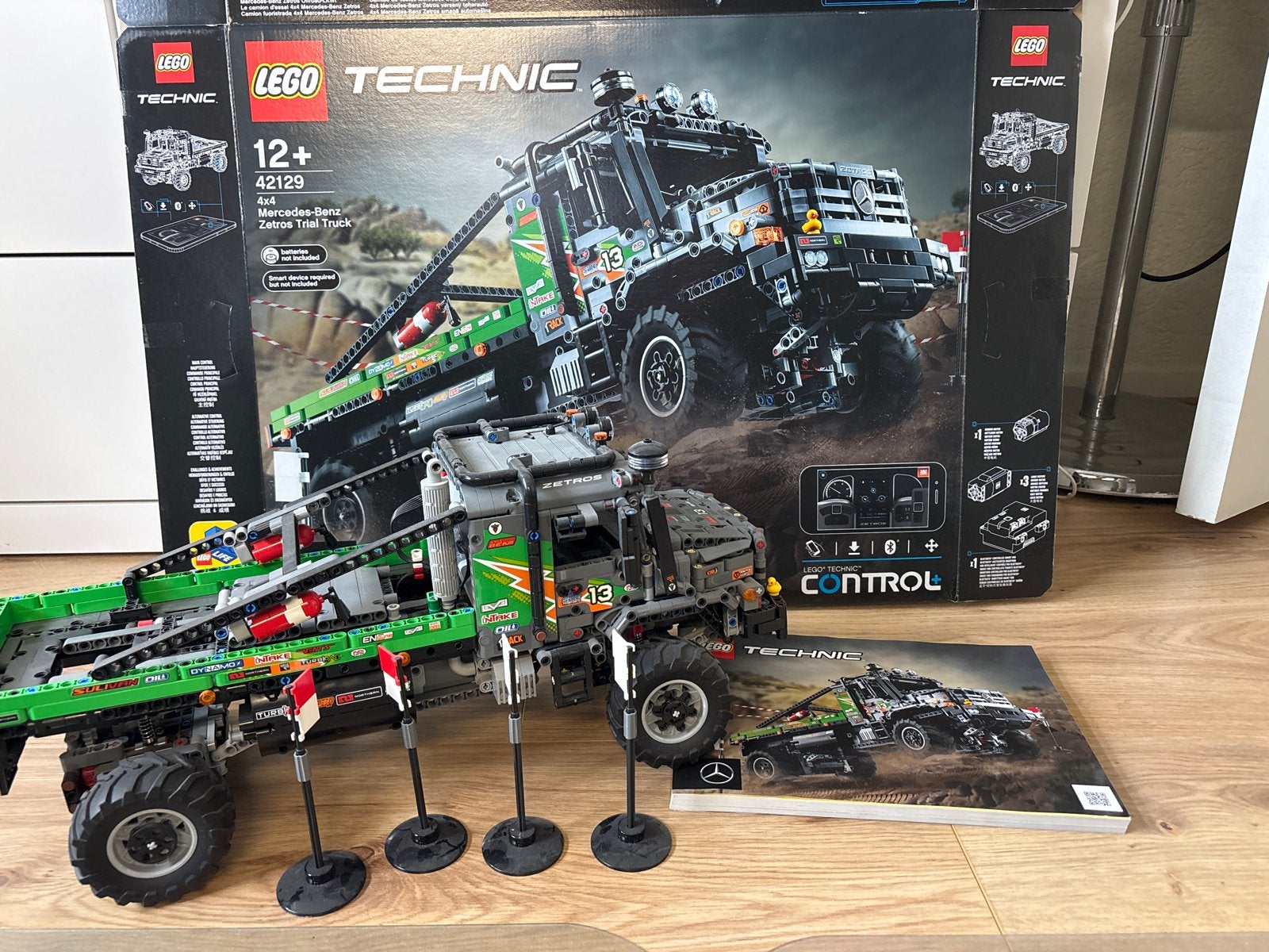 LEGO Technic 42129 Mercedes-Benz Zetros Trial Truck, Ophalen, Zo goed als nieuw, Overige merken