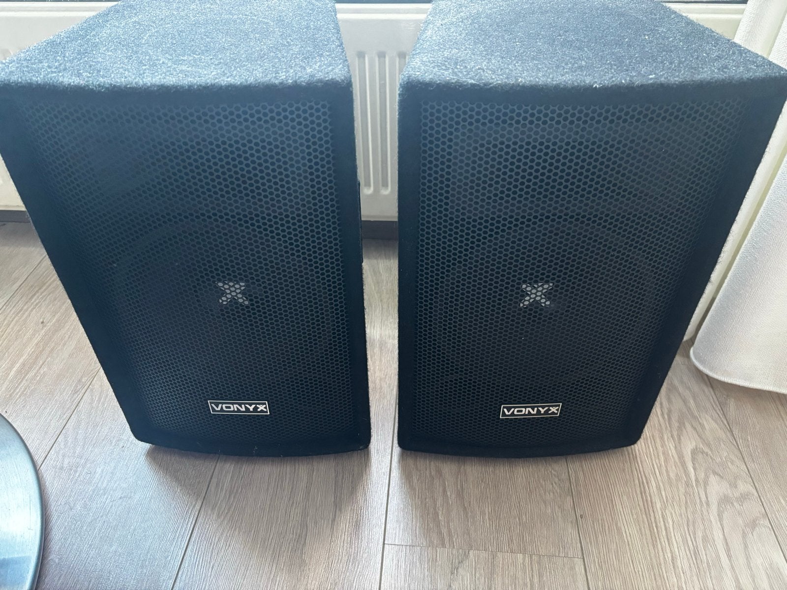 Vonyx SL8 PA Disco Speakerset - 200W, Gebruikt, Speakerset, Minder dan 60 watt, Ophalen