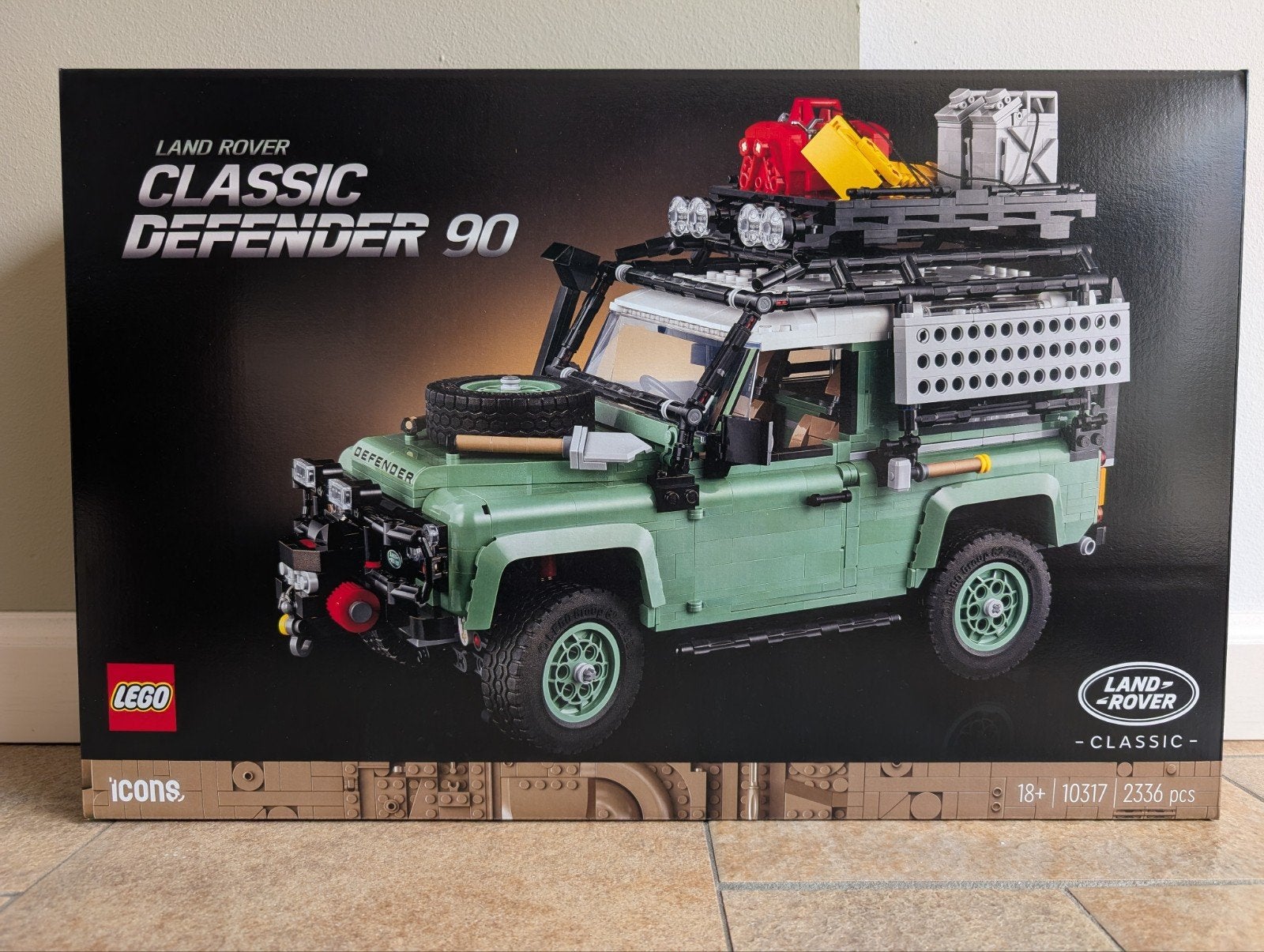 Nieuw - LEGO 10317 Land Rover Classic Defender 90, Kinderen en Baby's, Speelgoed | Duplo en Lego, Lego, Nieuw, Ophalen of Verzenden