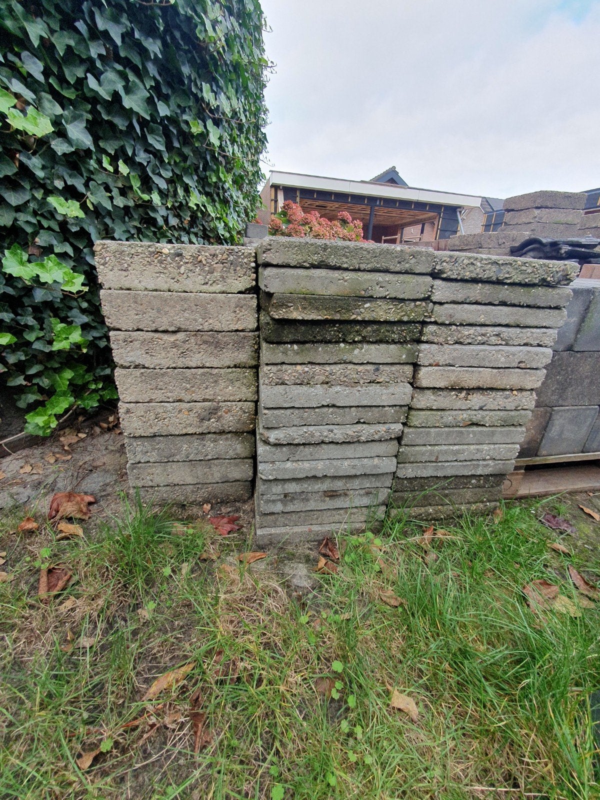 Tegels, Ophalen, Gebruikt, 10 m² of meer, Beton