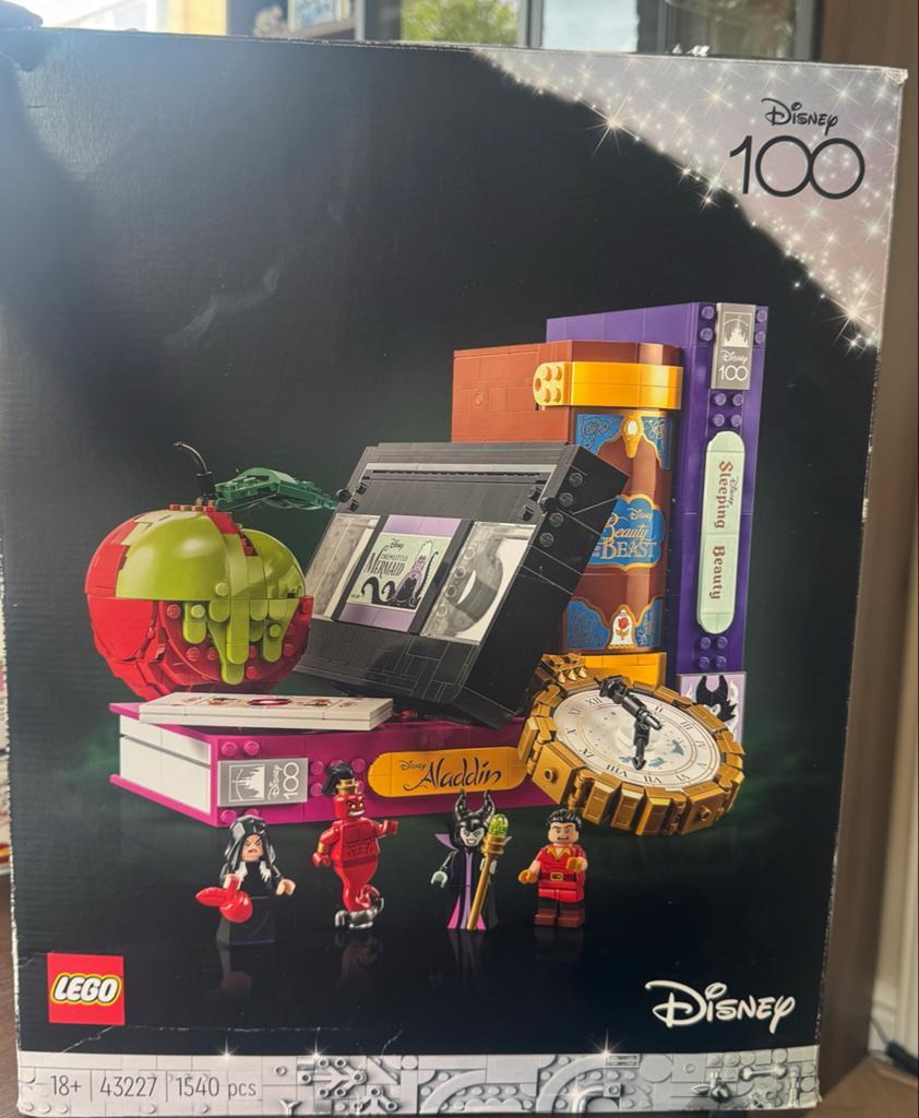 LEGO Disney 43227 Schurken, Inclusief extra onderdelen, Lego, Ophalen of Verzenden, Zo goed als nieuw