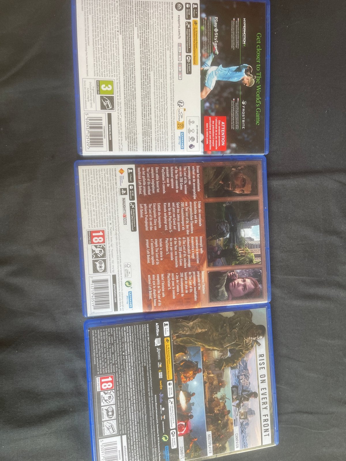 PS5 Games: FC24, The Last of Us Part I, Call of Duty, Vanaf 18 jaar, Overige genres, 1 speler, Eén computer