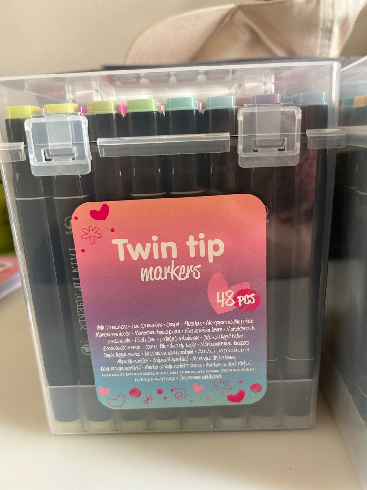 Twin tip markers nieuw 2 boxen!, Ophalen of Verzenden, Nieuw