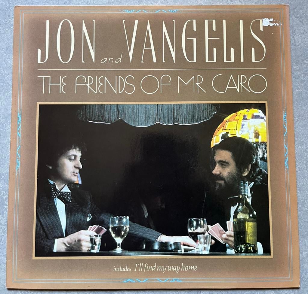 Jon and Vangelis - The Friends of Mr Cairo (Vinyl/LP pop), Cd's en Dvd's, Vinyl | Pop, Ophalen of Verzenden, Zo goed als nieuw