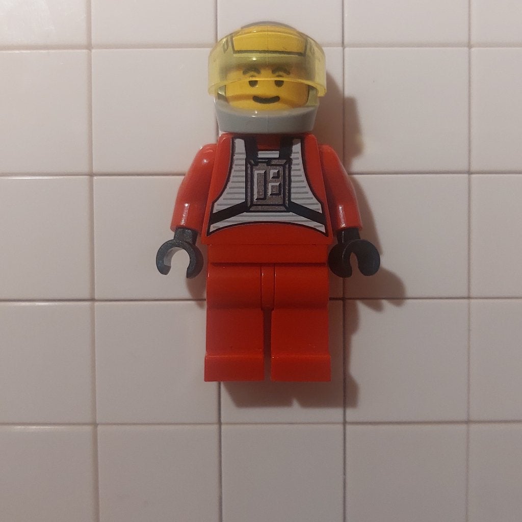 LEGO Star Wars Minifig - Rebel Pilot - sw0032, Kinderen en Baby's, Speelgoed | Duplo en Lego, Ophalen of Verzenden, Zo goed als nieuw