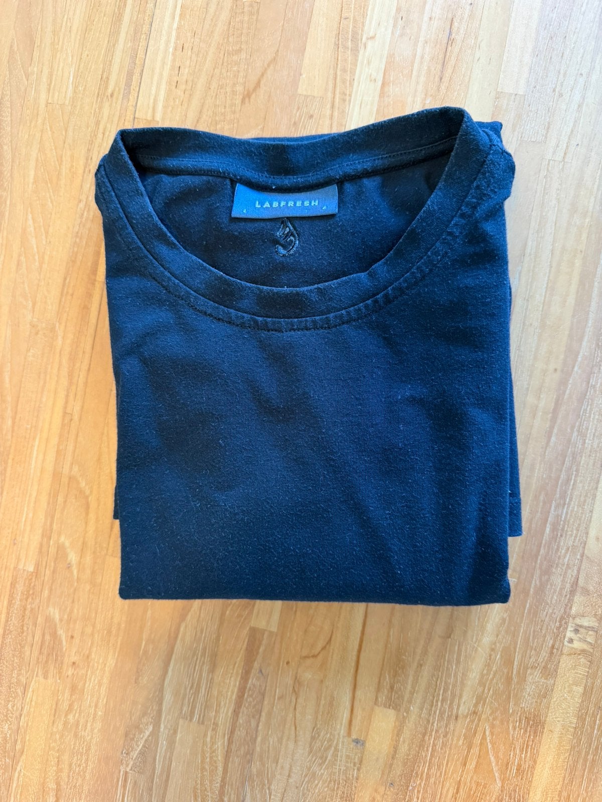 Labfresh T-shirt Zwart - L, Ophalen of Verzenden, Zo goed als nieuw, Maat 52/54 (L), Zwart