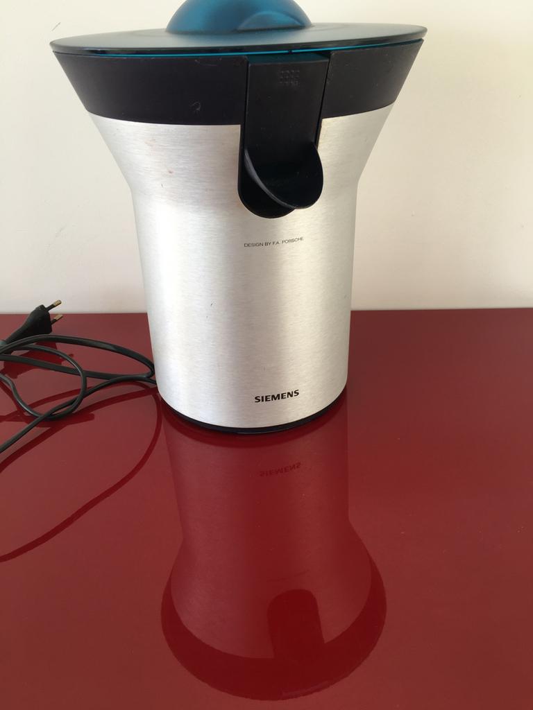 Siemens Porsche design blender en citrus juicer, Ophalen of Verzenden, Zo goed als nieuw