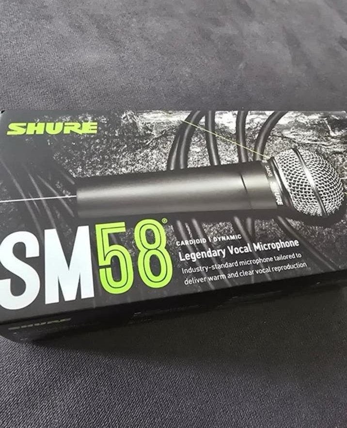 Shure sm58 LC zang microfoon zonder schakelaar, Muziek en Instrumenten, Ophalen of Verzenden, Nieuw, Zangmicrofoon, Draadloos