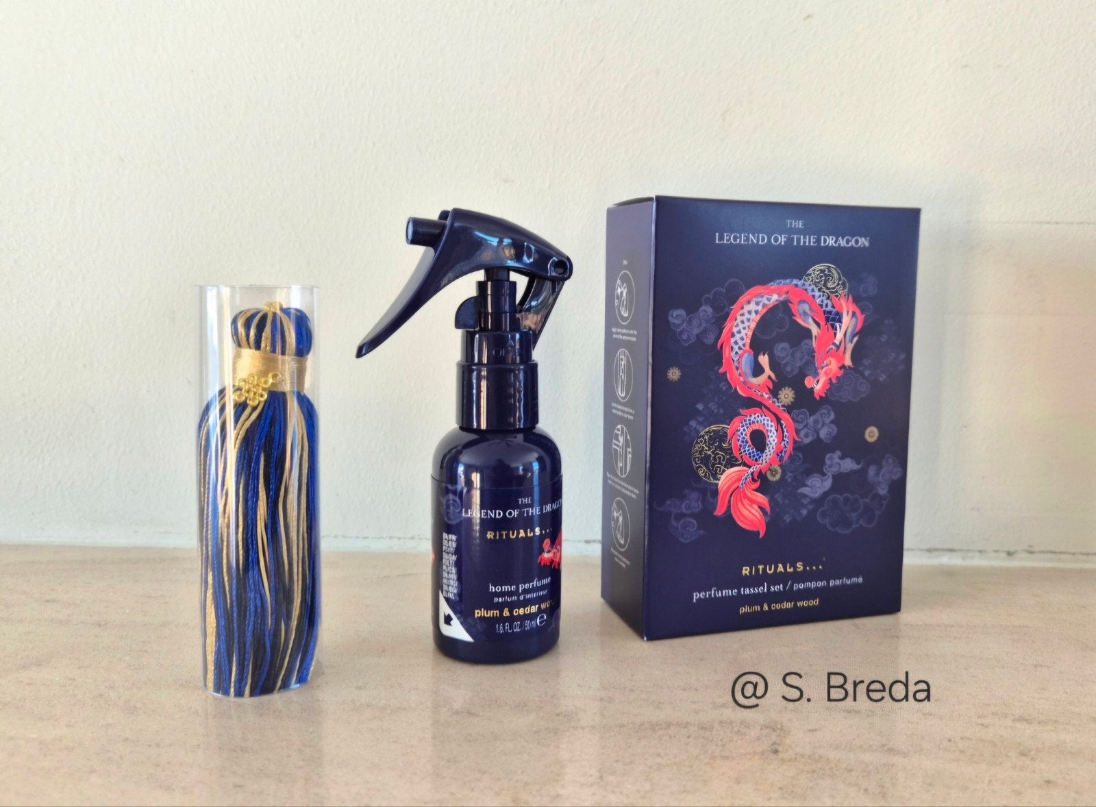 Rituals | Legend of the Dragon | Home perfume & Tassel set, Ophalen, Geurverspreider, Blauw, Nieuw